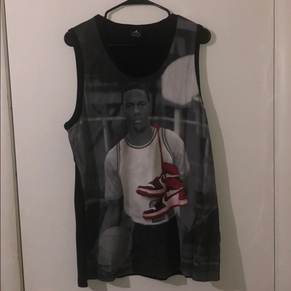 Jordan tank top  black toe